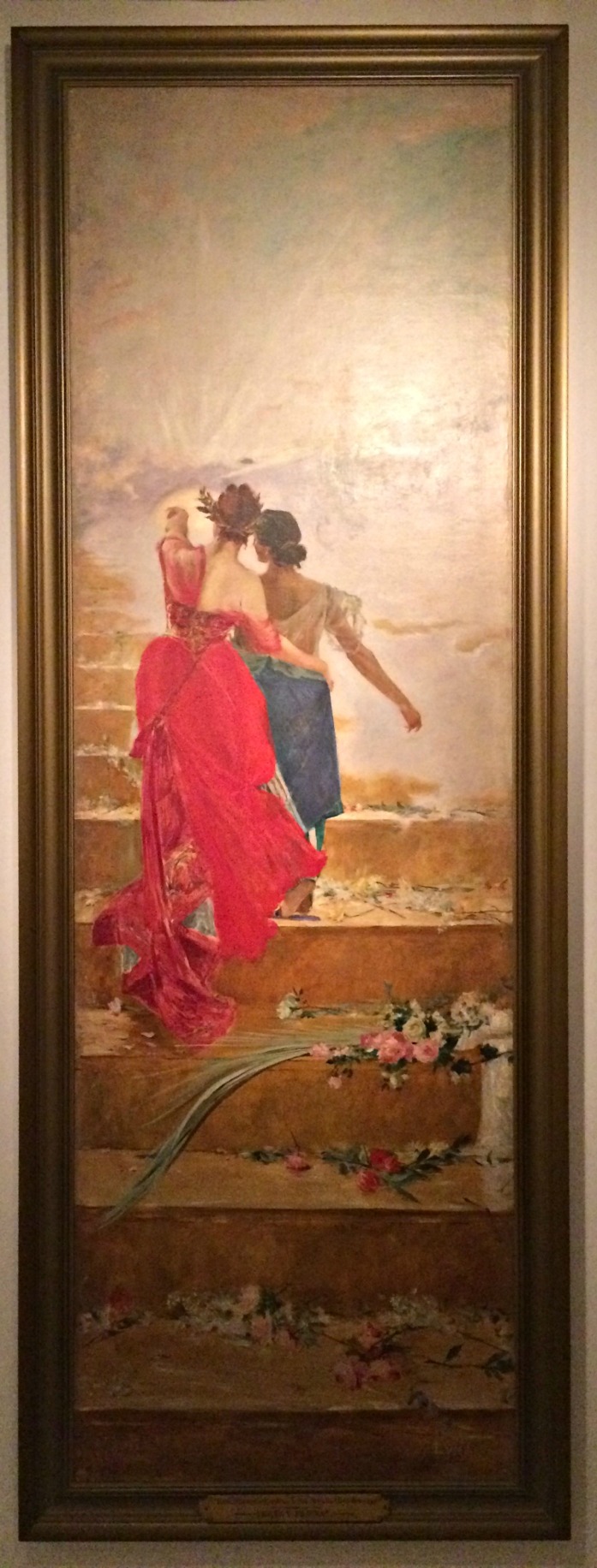 "España y Filipinos" on Oil on Canvas by Juan Luna on 1886. A Lopez Museum and Library collection.